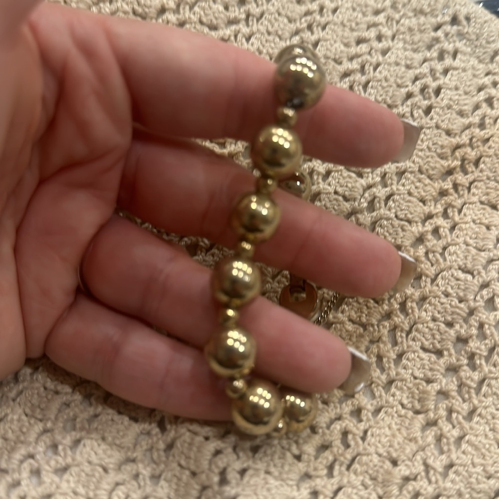 Vintage Monet Beaded Bracelet